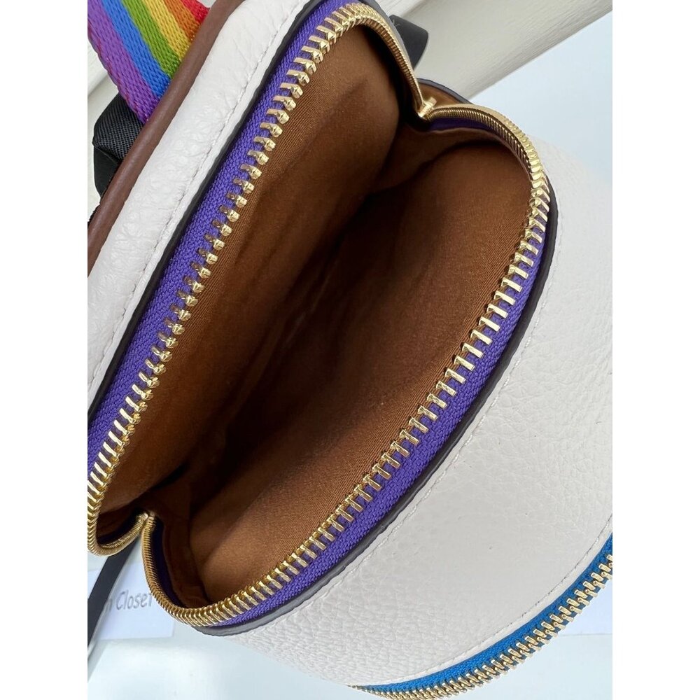 Coach Backpack Mini Court With Rainbow Coach - Picture 6 of 10